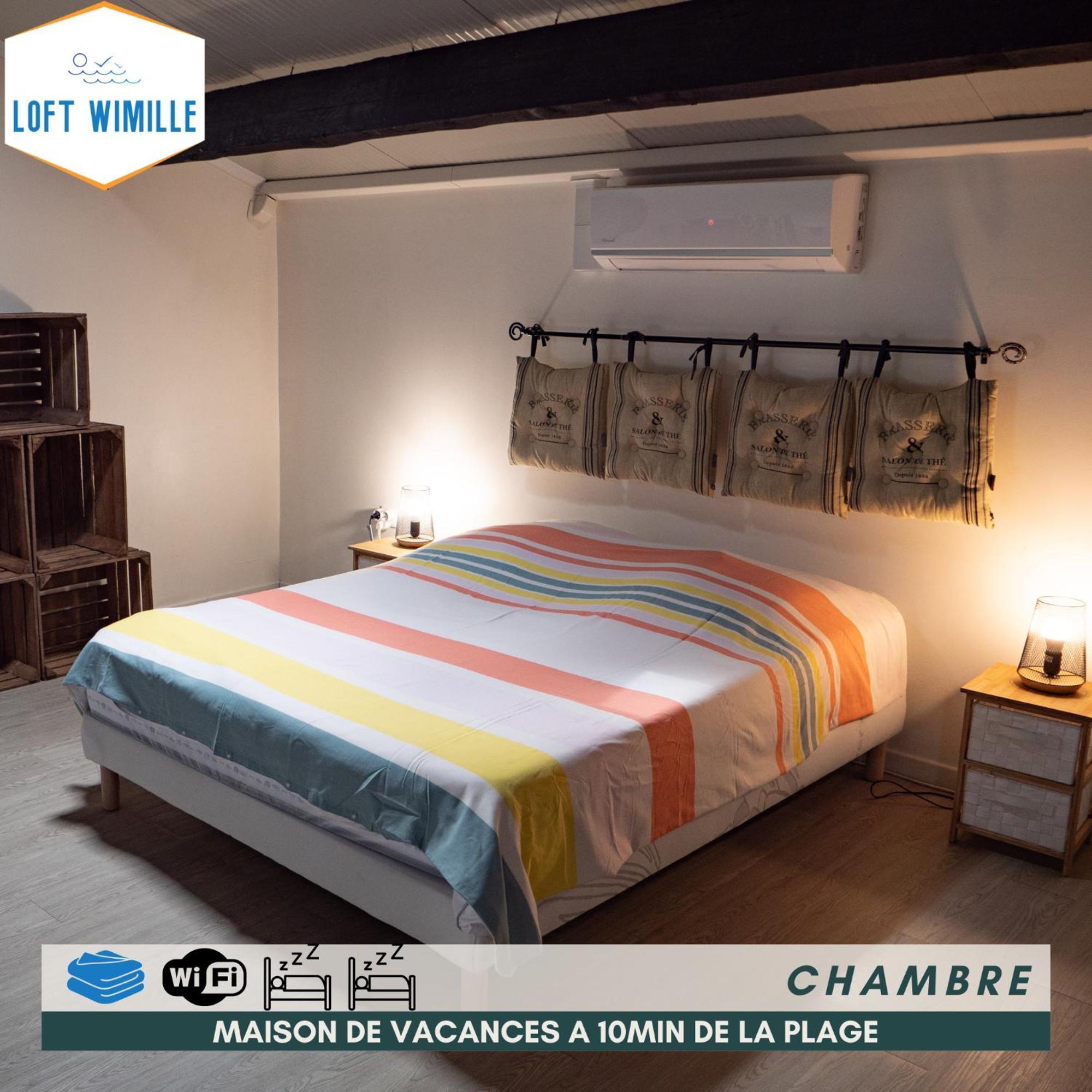 Loft Spacieux A Wimille, Proche De Nausicaa Et Des Plages, 8 Couchages Exterior photo
